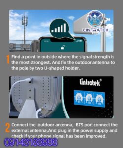 تقویتکننده سیگنال موبایل پنج باند لینتراتک