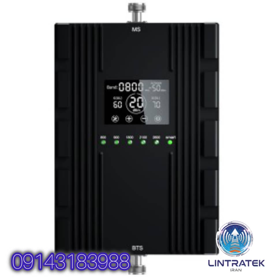 تقویت‌کننده آنتن موبایل اورجینال Lintratek AA20 مدل 5Band...